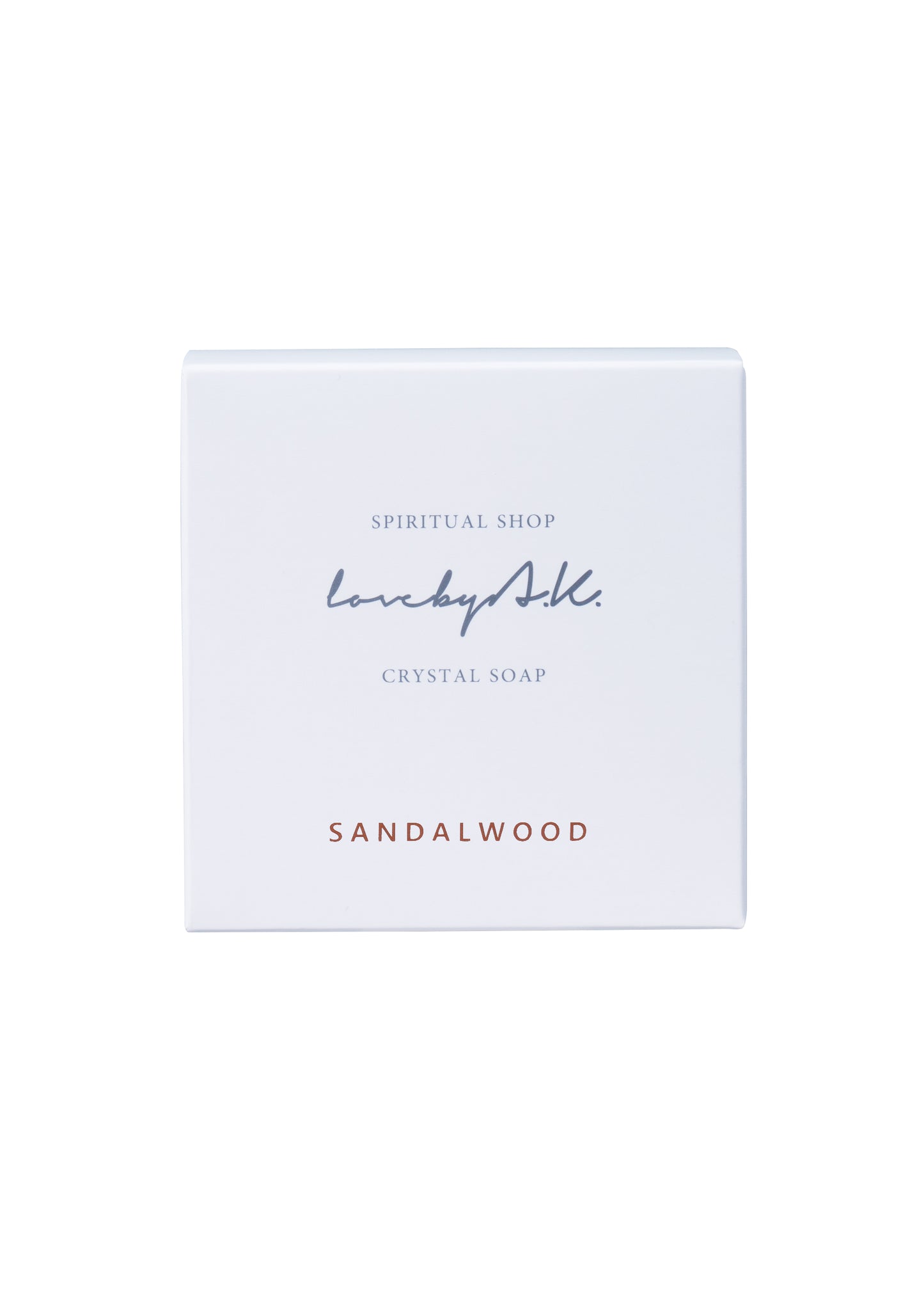 クリスタルソープ3個セット(サンダルウッド)