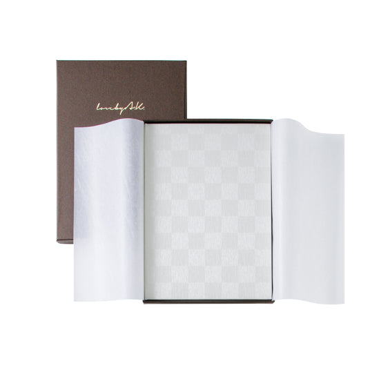 水晶ノート(市松ホワイト)