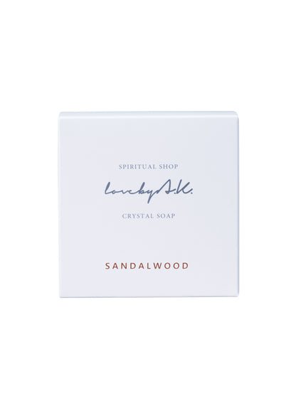 クリスタルソープ５個セット（サンダルウッド）