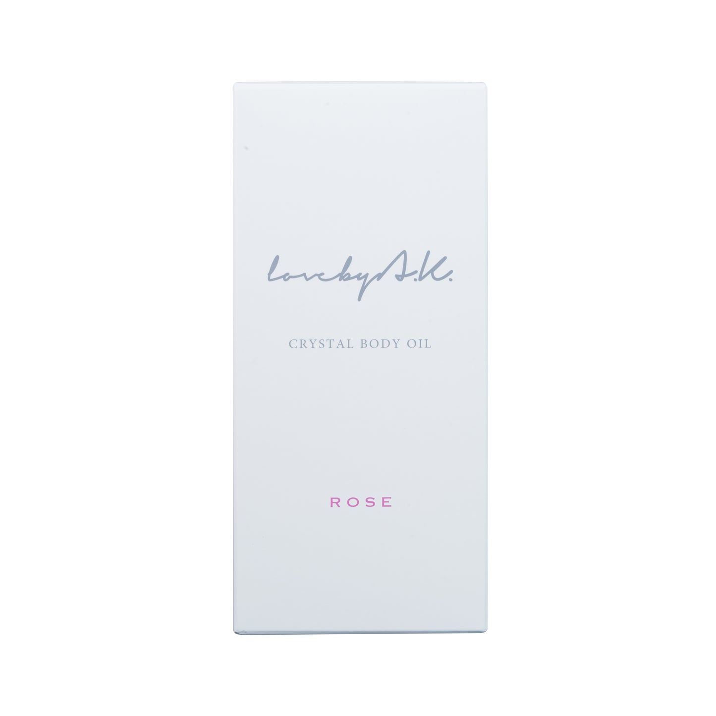 クリスタルボディオイル（ローズ）