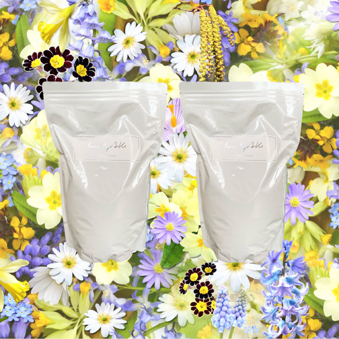 お得な２個セット！心からゆるむエプソムソルト（桃源郷の香り）